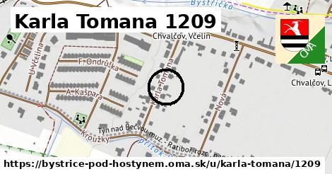 Karla Tomana 1209, Bystřice pod Hostýnem