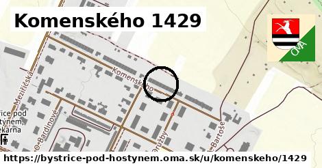 Komenského 1429, Bystřice pod Hostýnem