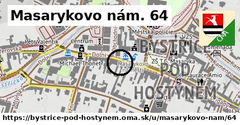 Masarykovo nám. 64, Bystřice pod Hostýnem