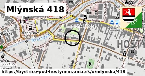 Mlýnská 418, Bystřice pod Hostýnem