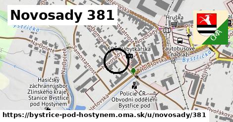 Novosady 381, Bystřice pod Hostýnem