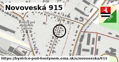 Novoveská 915, Bystřice pod Hostýnem