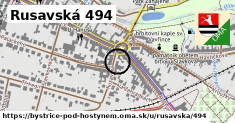 Rusavská 494, Bystřice pod Hostýnem