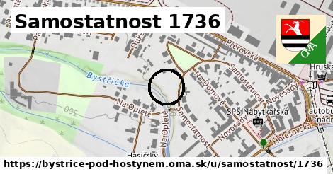 Samostatnost 1736, Bystřice pod Hostýnem