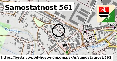 Samostatnost 561, Bystřice pod Hostýnem