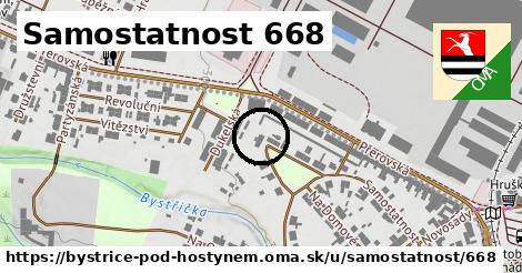 Samostatnost 668, Bystřice pod Hostýnem