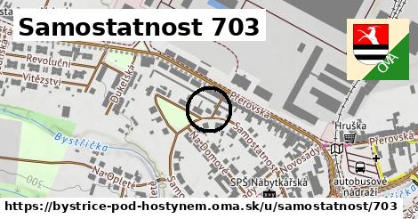 Samostatnost 703, Bystřice pod Hostýnem