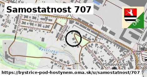 Samostatnost 707, Bystřice pod Hostýnem