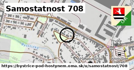 Samostatnost 708, Bystřice pod Hostýnem