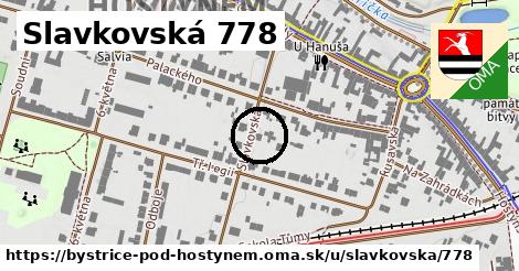 Slavkovská 778, Bystřice pod Hostýnem