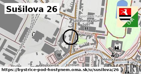 Sušilova 26, Bystřice pod Hostýnem