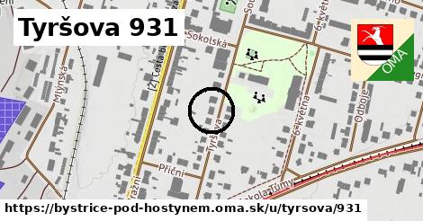 Tyršova 931, Bystřice pod Hostýnem