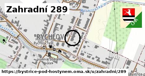 Zahradní 289, Bystřice pod Hostýnem