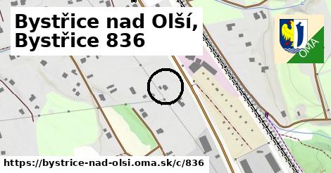 Bystřice, Bystřice nad Olší <span class="supisne">836</span>