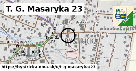 T. G. Masaryka 23, Bystrička