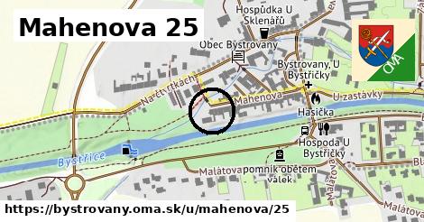 Mahenova 25, Bystrovany