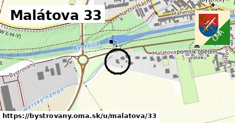 Malátova 33, Bystrovany