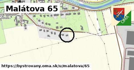 Malátova 65, Bystrovany