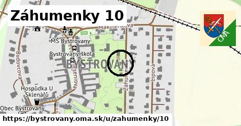 Záhumenky 10, Bystrovany