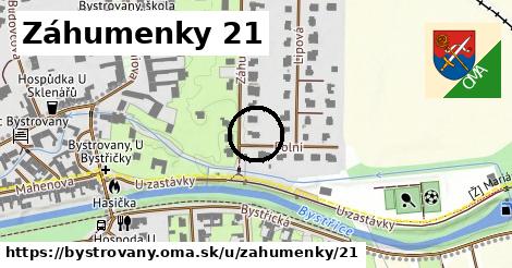 Záhumenky 21, Bystrovany