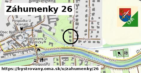 Záhumenky 26, Bystrovany