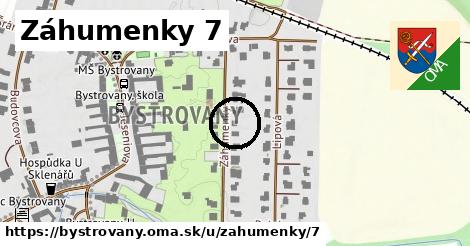 Záhumenky 7, Bystrovany