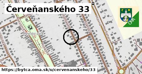 Červeňanského 33, Bytča