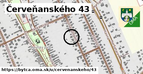 Červeňanského 43, Bytča