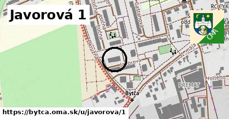 Javorová 1, Bytča