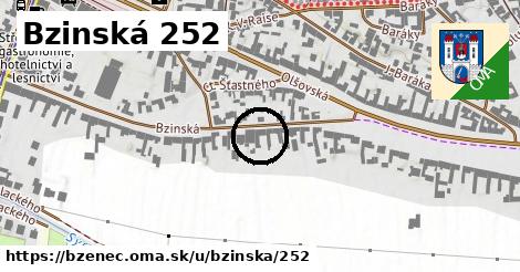 Bzinská 252, Bzenec