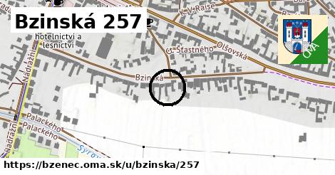 Bzinská 257, Bzenec