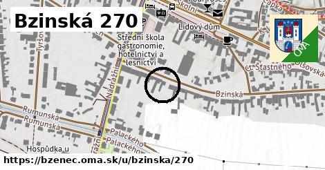 Bzinská 270, Bzenec