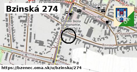 Bzinská 274, Bzenec