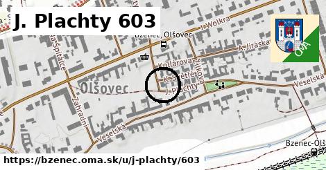 J. Plachty 603, Bzenec