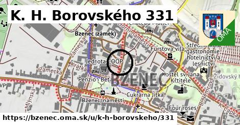 K. H. Borovského 331, Bzenec