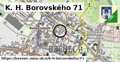 K. H. Borovského 71, Bzenec
