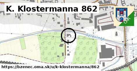 K. Klostermanna 862, Bzenec