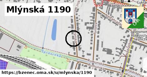 Mlýnská 1190, Bzenec