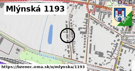 Mlýnská 1193, Bzenec