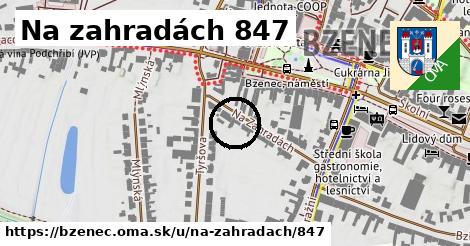 Na zahradách 847, Bzenec