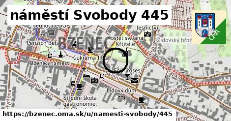 náměstí Svobody 445, Bzenec