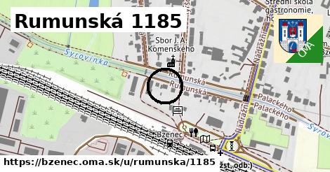 Rumunská 1185, Bzenec