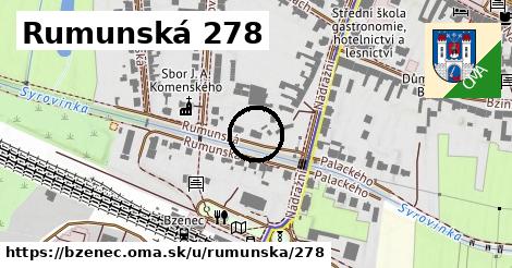 Rumunská 278, Bzenec