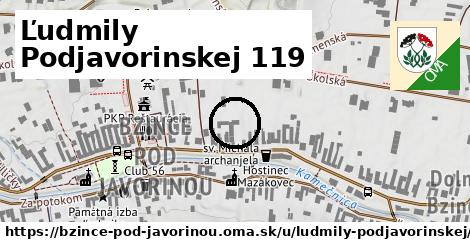 Ľudmily Podjavorinskej 119, Bzince pod Javorinou