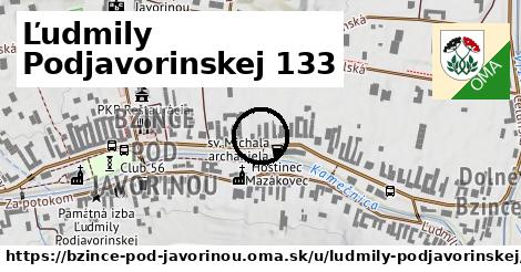 Ľudmily Podjavorinskej 133, Bzince pod Javorinou