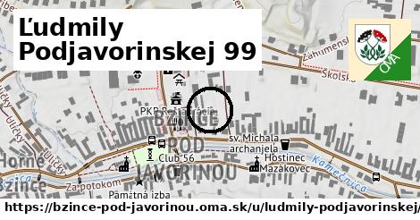 Ľudmily Podjavorinskej 99, Bzince pod Javorinou