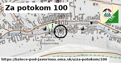 Za potokom 100, Bzince pod Javorinou