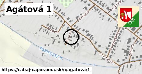 Agátová 1, Cabaj - Čápor