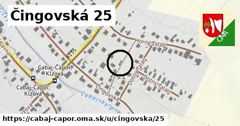 Čingovská 25, Cabaj - Čápor