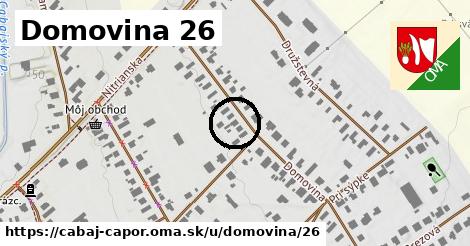 Domovina 26, Cabaj - Čápor